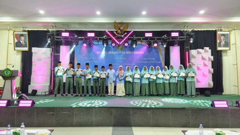 Peringati Harlah NU ke-103, MTs Almaarif 01 Singosari Luncurkan Profil Pelajar KEREN