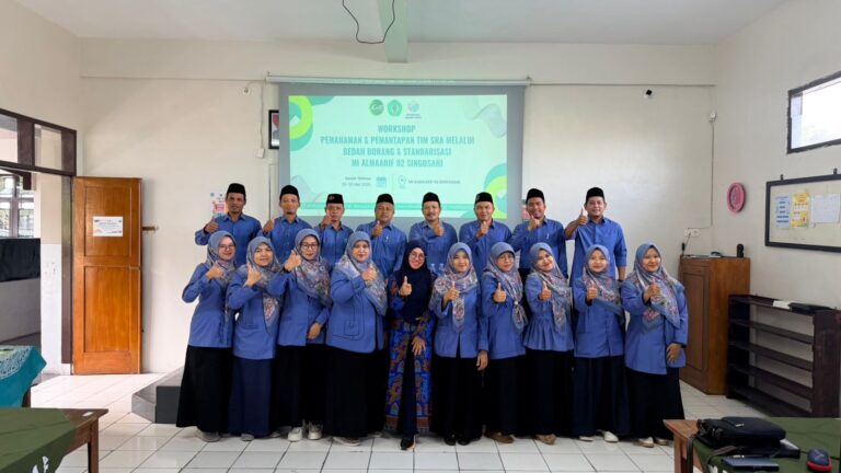 MI Almaarif 02 Singosari Perkuat Komitmen Sekolah Ramah Anak Lewat Workshop Bedah Borang dan Standarisasi